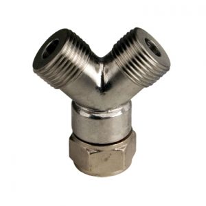 Stainless Coupler Y Fitting