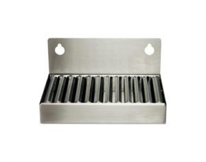 6"x 4" Stainless Steel Refrigerator Drip Tray