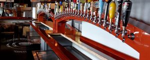 Lulus Allston, MA - Dual Arch Custom Draft Beer Tower Right
